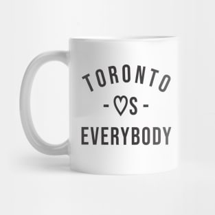 Toronto Loves Everybody Black Mug